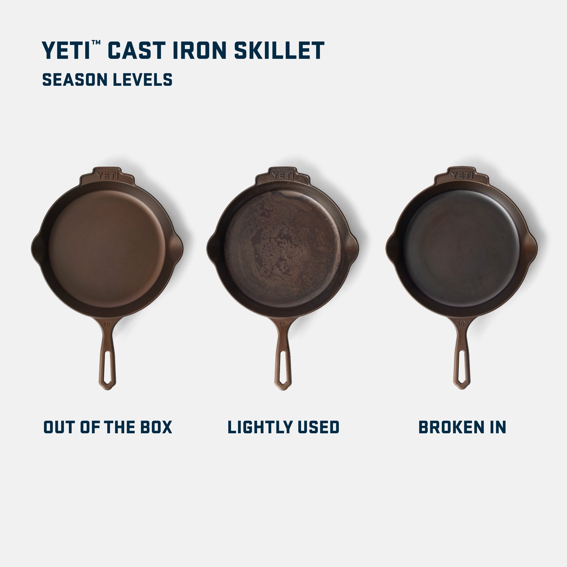 YETI? 10 Cast Iron Skillet - Image 8